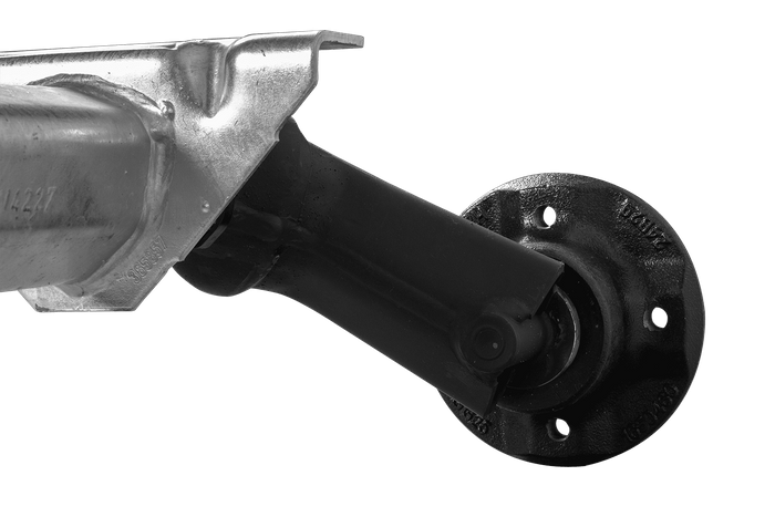 Essieu non freiné AL-KO OPTIMA pour remorque 750kg 1180mm 1560mm 4x100