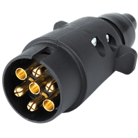 Prise KAMAR à 7 broches pour attelage de remorque