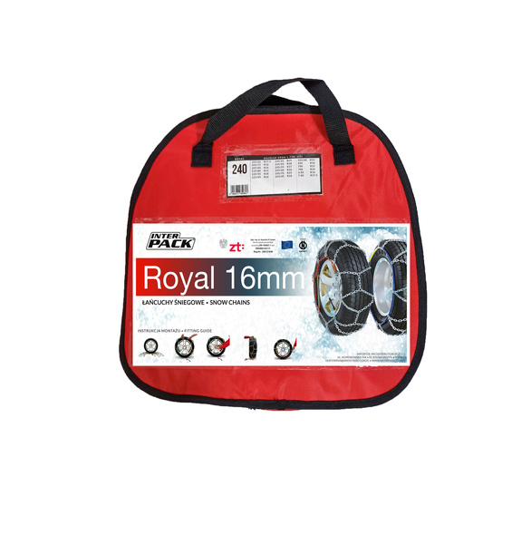 Chaînes à neige Inter Pack 4WD Royal 260