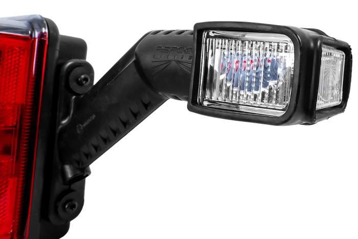 Feu arrière à baïonnette LED ASPÖCK EUROPOINT III 7 broches ASS2 avec avertisseur sonore et 7 fonctions (côté droit)