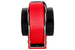 Sangle de transport à enroulement automatique FASTY 5 m/25 mm/0,35 t rouge