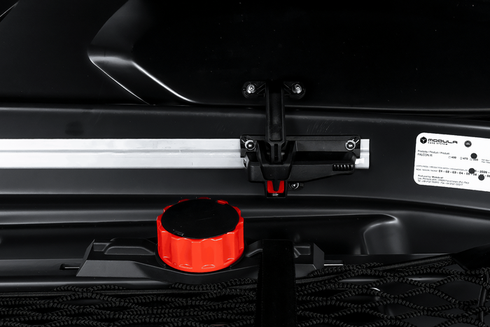 Coffre de toit Inter Pack Monsun PRO L, noir mat