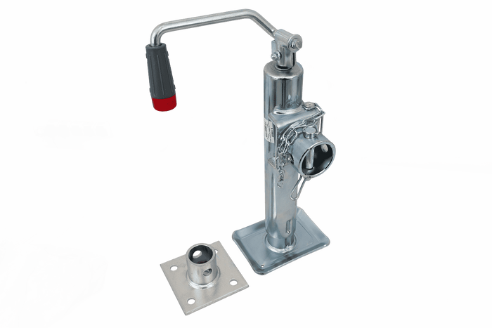 Support de manivelle complet S.170033 + adaptateur S.29317 SIMOL pour remorque de 1300 kg