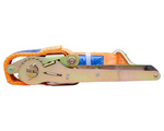 Courroie de transport orange UNITRAILER ERGO 6 m/50 mm/5 t avec tendeur