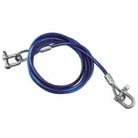 Câble de remorquage en acier 3,5 mètres / 5 tonnes