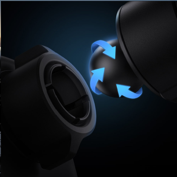 Support de téléphone de voiture BASEUS Stable Gravitional avec charge sans fil Qi 15W pour grille d'aération