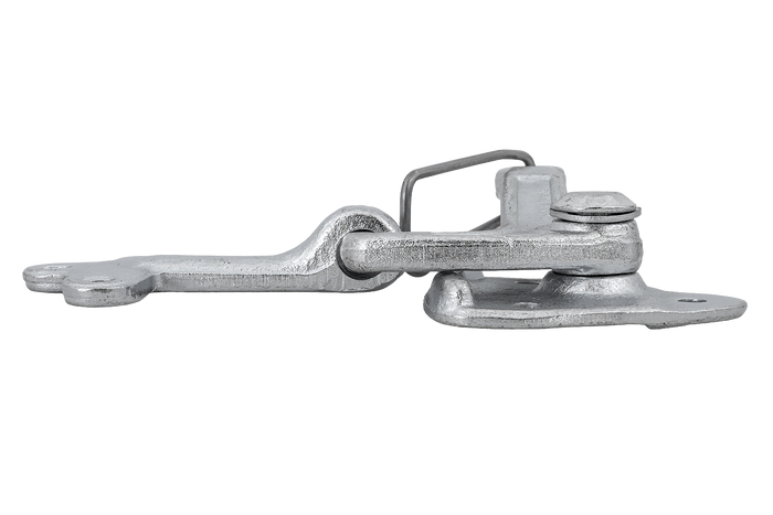 Attelage côté droit avec fermoir WINTERHOFF WV 10-R + WVG 10-A fermeture latérale complète remorque