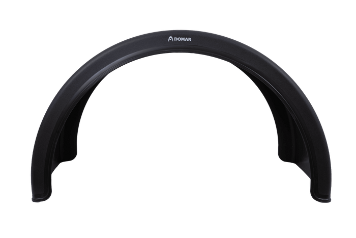 Garde-boue double pour remorque 19,5-22,5" DOMAR DK1540, passage de roue 1100/550 mm
