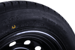 OUTLET Roue de remorque PNEU LINGLONG 155/70 R13 75N JANTE UNITRAILER noir 4Jx13" 4x100 ET:30