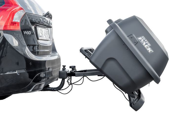 Box, coffre sur boule d'attelage Inter Pack Re-cargo (plateforme + coffre)