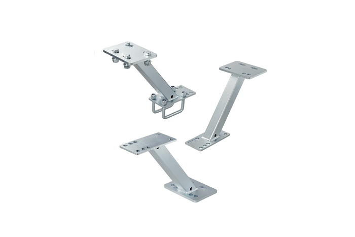 Wspornik / uchwyt na koło zapasowe z obejmami U