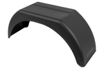 Garde-boue de remorque 14-15" DOMAR D20125 passage de roue plat 680/220 mm