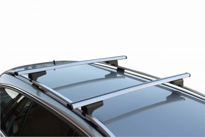 Barres de toit universelles G3 CL 60.130 pour rails en aluminium traditionnels et intégrés