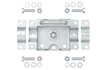 Collier de serrage pour roue jockey ProPlus 341532V01 avec fonction d'inclinaison 48 mm