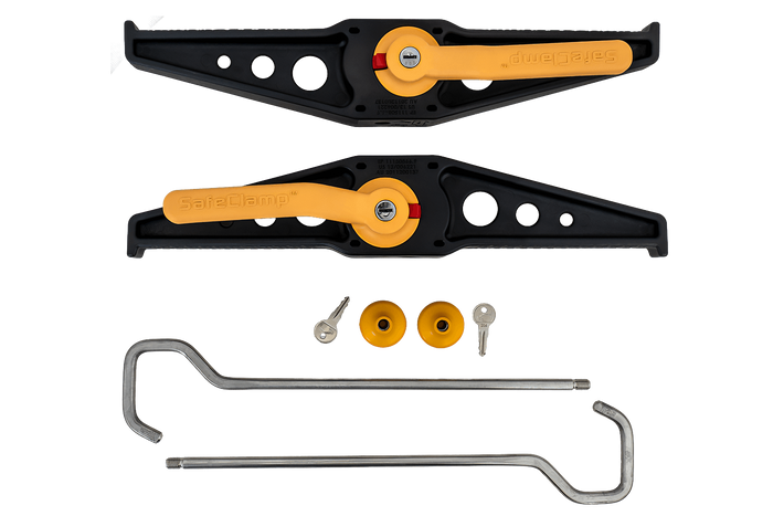 Ensemble de deux supports de fixation d'échelle LOKHEN STOPPY 606510100