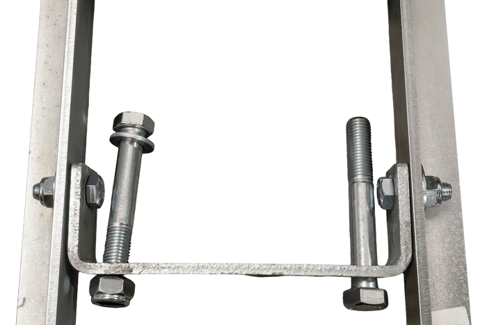 OUTLET UNITRAILER Berceau de quille à deux rouleaux pour remorques de bateaux