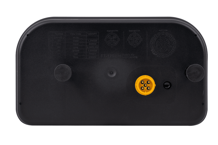 Feu arrière FRISTOM FT-170 LED baïonnette, 6 fonctions gauche