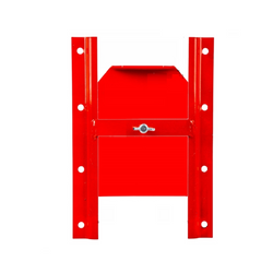 Goulotte à grains rouge UNITRAIER pour remorques agricoles 250x355mm