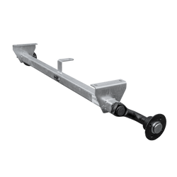 Essieu non freiné KNOTT VG7-L pour remorque 750kg 1125mm 1615mm 4x100