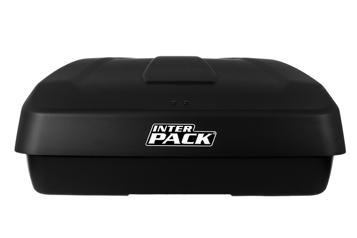 Coffre de toit, box Inter Pack Monsun M, noir mat
