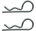 Un jeu de goupilles de sécurité, épingles agricoles DROMET, épingles de sûreté, 3 mm 