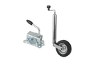 Roue jockey avec collier en fonte KNOTT TK48+LBG48, 150 kg, 48 mm, 480-700 mm