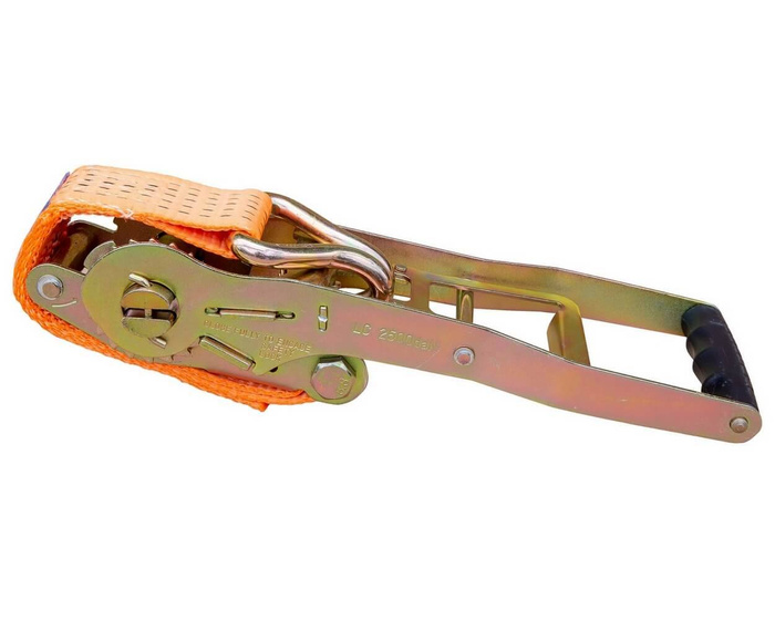 Courroie de transport orange UNITRAILER ERGO 6 m/50 mm/5 t avec tendeur