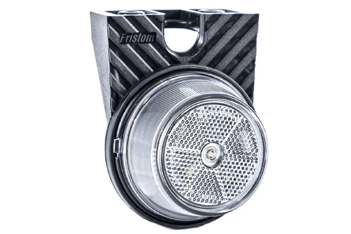 Feu de position universel à LED blanche FRISTOM FT-059 avec support d&#39;angle