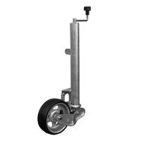 Roue jockey automatique UNITRAILER avec poignée 500 kg 60 mm 660-904 mm