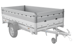 Côtés en aluminium BIS pour les remorques UNITRAILER GARDEN 264 KIPP ALU et 264/2 KIPP ALU