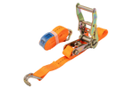 Courroie de transport orange UNITRAIER 3 m/25 mm/1 t avec tendeur