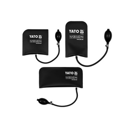 Jeu de trois coussins de montage YATO YT-67385, capacité de charge 135 kg