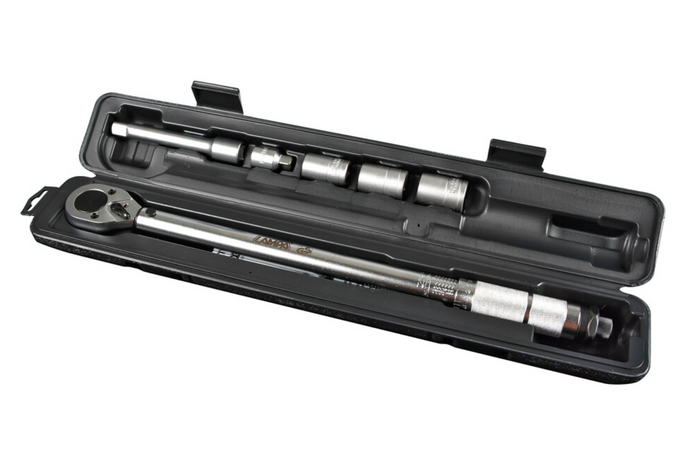 Clé dynamométrique LAMPA 1/2" 28-210 Nm pour roue de voiture