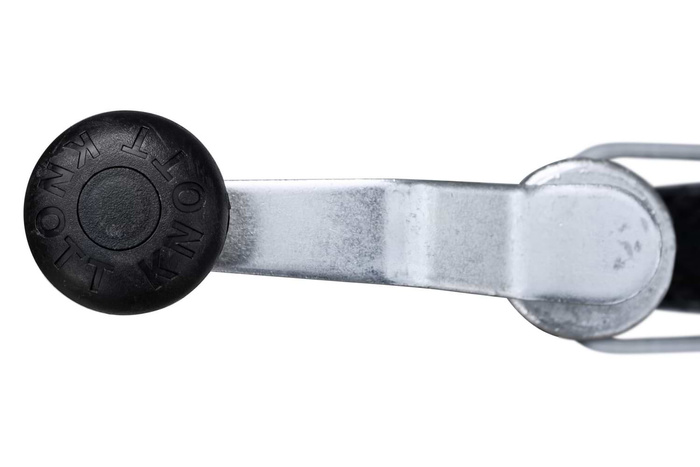 Roue de support KNOTT TK48, roue pneumatique, 150 kg, 48 mm, 500-720 mm