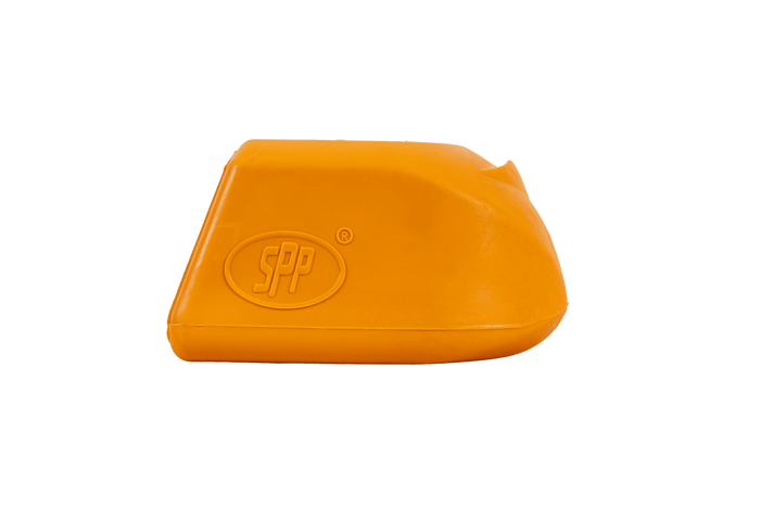 Couvercle, capot de sécurité pour l'attelage à boule Soft Dock STEELPRESS SDP-01 avec emplacement pour la prise.