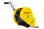 Treuil 450 kg à sangle KNOTT boîtier jaune