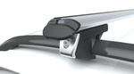 Barres de toit Atera Signo RT 048237 pour rails (137 cm) en aluminium