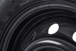 OUTLET Roue de remorque PNEU LINGLONG 155/70 R13 75N JANTE UNITRAILER noir 4Jx13" 4x100 ET:30