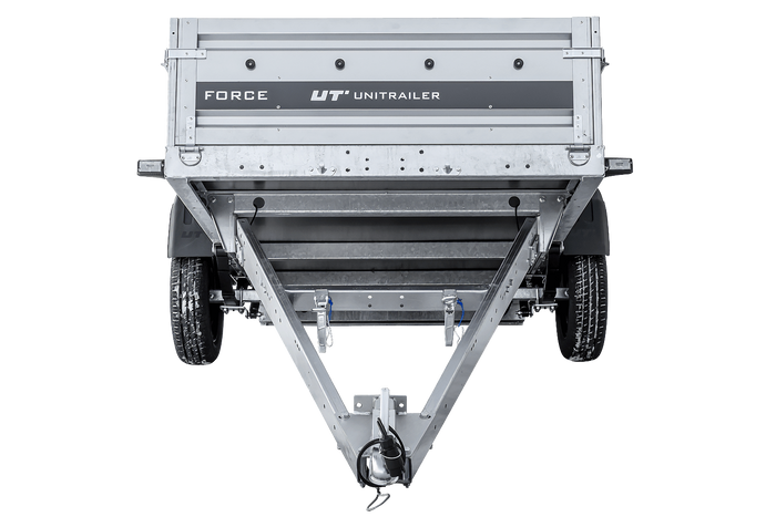 Remorque porte-voitures sur ressorts 264x125 UNITRAILER FORCE 264/R KIPP