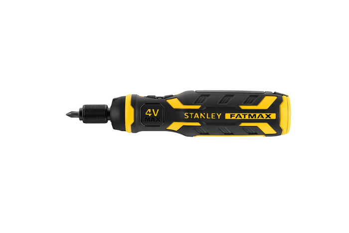 Tournevis sans fil, assisté STANLEY 4 V avec chargeur et embouts 