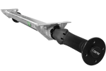 Essieu non freiné AL-KO OPTIMA pour remorque 750kg 1500mm 1820mm 4x100