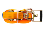 Courroie de transport orange UNITRAILER ERGO 12 m/50 mm/5 t avec tendeur