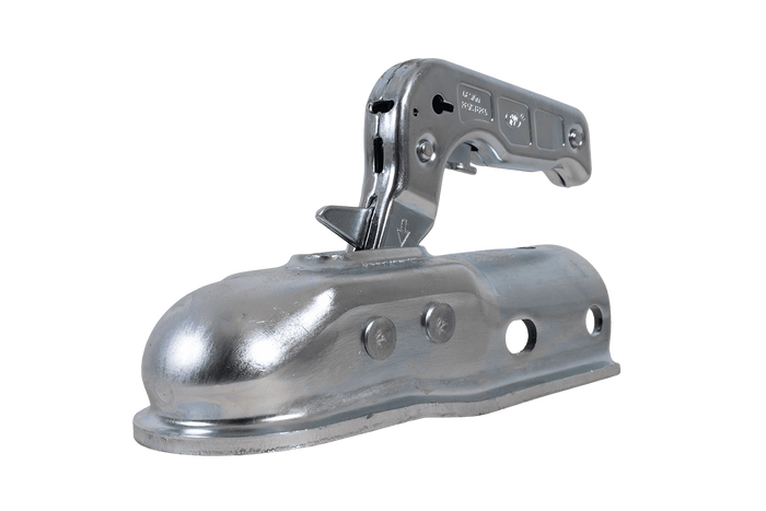 Attelage à boule STEELPRESS ZSK-1700D pour remorque de 1700 kg avec timon tubulaire de 50 mm