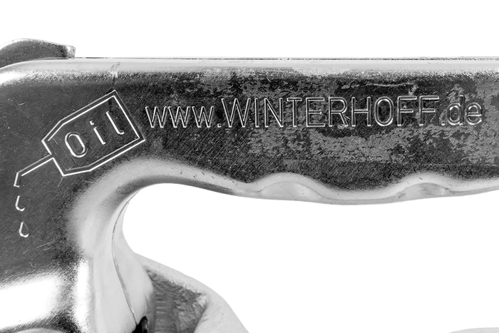 Attelage à boule WINTERHOFF WW 350-RB-K1414 pour remorque de 3500 kg avec timon tubulaire de 50 mm, en fonte