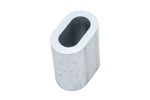 Manchon à sertir aluminium pour câble DROMET ZLA10, de 10mm