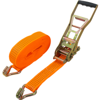 Courroie de transport orange UNITRAILER ERGO 10 m/50 mm/5 t avec tendeur