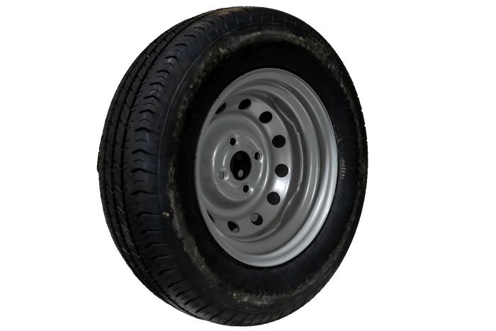 Pneu de remorque OUTLET LINGLONG 165/80 R13C 96/94N, jante UNITRAILER 4Jx13&quot;H2 4x100 ET:30