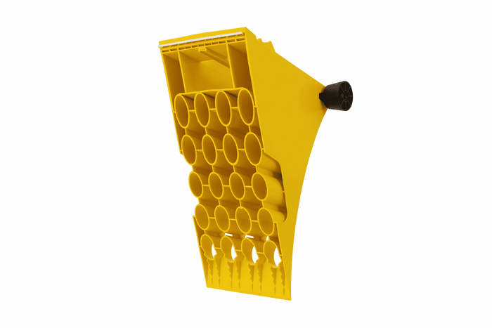 Cale de roue LOKHEN h: 225 mm E53 / complète avec support