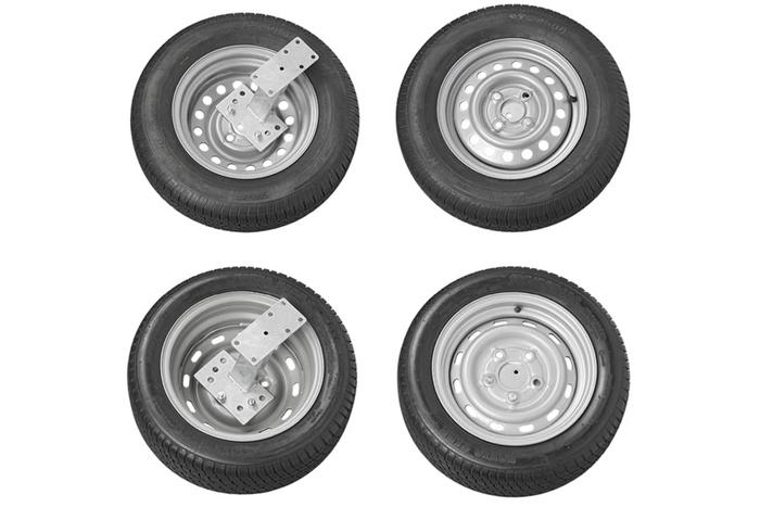 Support de montage de roue de secours de remorque ProPlus 342643, angle 8-16"