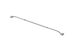Support de bâche plate pour remorque ProPlus 340918V01 réglable de 152 à 220 cm